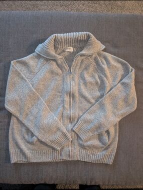 Sfera Men Knit Zip Up Sweater